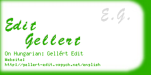 edit gellert business card